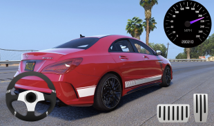 Fast Race Mercedes CLA 45 Parking screenshot 0