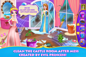 Princess Cleaning Ghost Castle screenshot 4