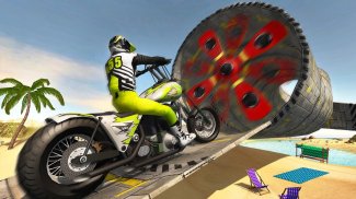 Beach Motorbike Stunts Master screenshot 2