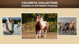 Horse jigsaw puzzles screenshot 1