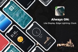 Always ON : Lite Display, Edge Lighting, Clock screenshot 2