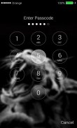 Passcode Lock screen Tiger lock screen Passcode HD screenshot 1