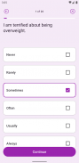 Eating Disorder Test screenshot 2