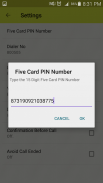 Five Card Dialer screenshot 3