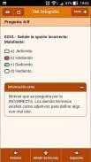 Ortografía Test Me In... screenshot 3