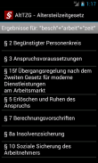 Arbeitsrecht - Arbeitsgesetze screenshot 3