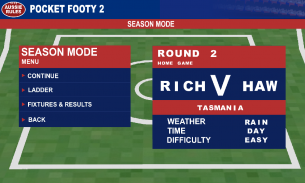 Aussie Rules Pocket Footy 2 screenshot 6