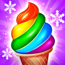 Ice Cream Paradise - Match 3 Puzzle Adventure Icon