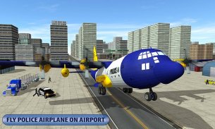 Police Airplane Dog Transport screenshot 4