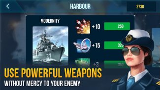 Bateaux de Guerre 3D - Combat En Ligne screenshot 4