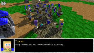 Blocky Story: War Craft screenshot 1