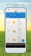 天气和时钟部件的 Android (天气预报) screenshot 5