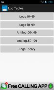 Logarithm Tables - Maths screenshot 0
