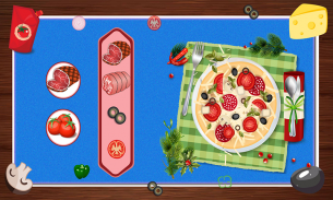 Paporoni Pizza Maker - Fast food chees & topping screenshot 1