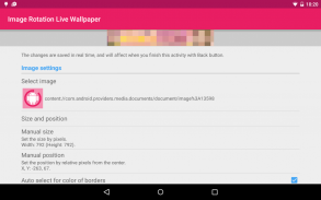 Image Rotation Live Wallpaper screenshot 4