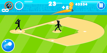 Stickman Baseball screenshot 1