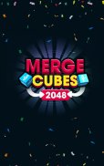Merge Cubes2048:3D Merge game screenshot 1