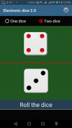 Electronic Dice 2.0 screenshot 1