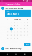 Pregnancy Calculator Calendar screenshot 6