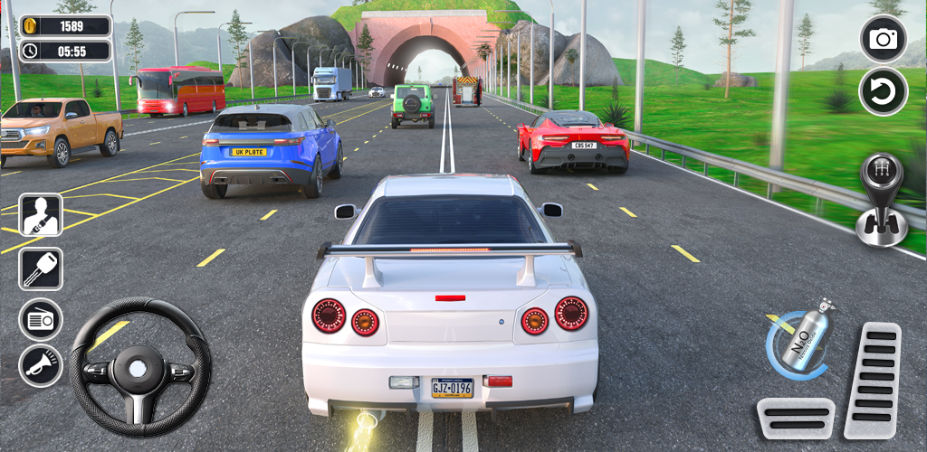 Car Driving Speed racing Games - City Car Parking simulator Pro