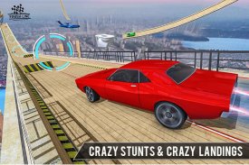 منحدر ألعاب حيلة سيارة: ألعاب حيلة سيارة مستحيلة screenshot 2