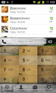 GO Contacts Graffiti Theme screenshot 0