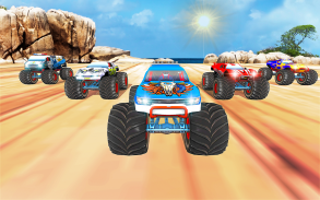Ramp stunt racing truck - Monster Truck screenshot 0