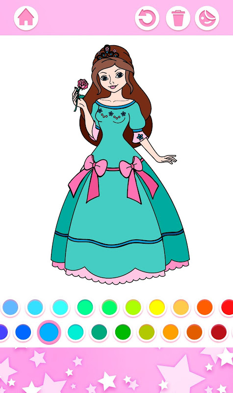 Download do APK de Princesa Para Colorir para Android