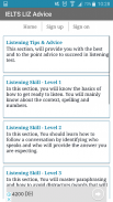 IELTS Advice screenshot 1