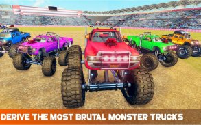 6x6 Monster Truck Demolition Derby: Stunt Car Race screenshot 9