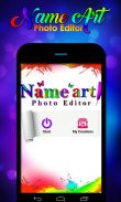 Name Art Photo Editor - Focus n Filters 2020 screenshot 0