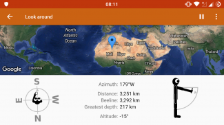 Moleline Compass and Long-Distance Locator screenshot 1