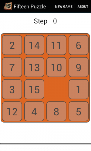 Fifteen Puzzle screenshot 1