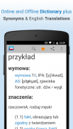 Polish Dictionary & Thesaurus screenshot 0