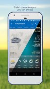 Weather & Clock Widget Android screenshot 1