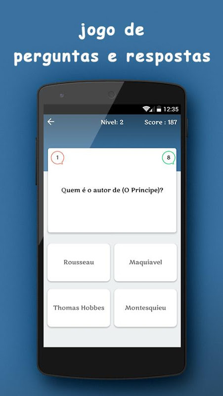 Descarga de APK de Quiz de Conhecimentos Gerais para Android