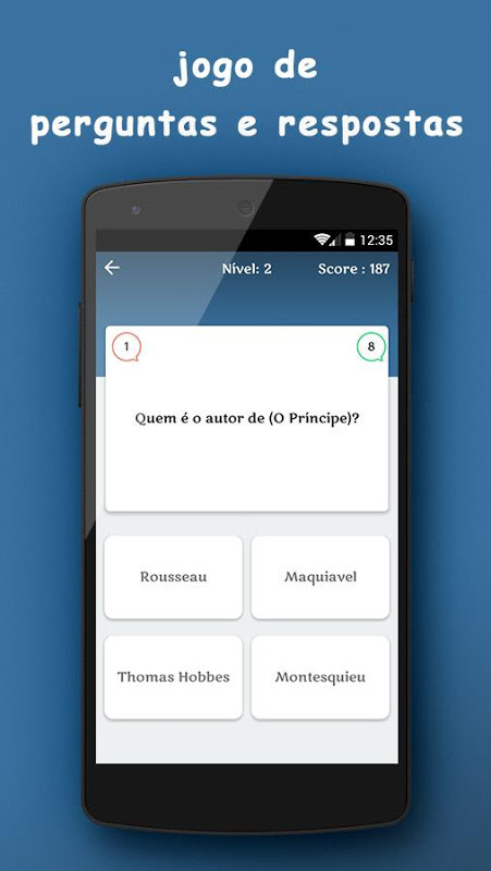 Perguntas do jogo de perguntas com menu de teste com modelos de respostas  de escolha. programa de tv de concurso de perguntas e respostas de jogos de  perguntas