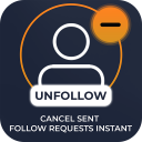 Cancel Sent Follow Requests Instant Icon