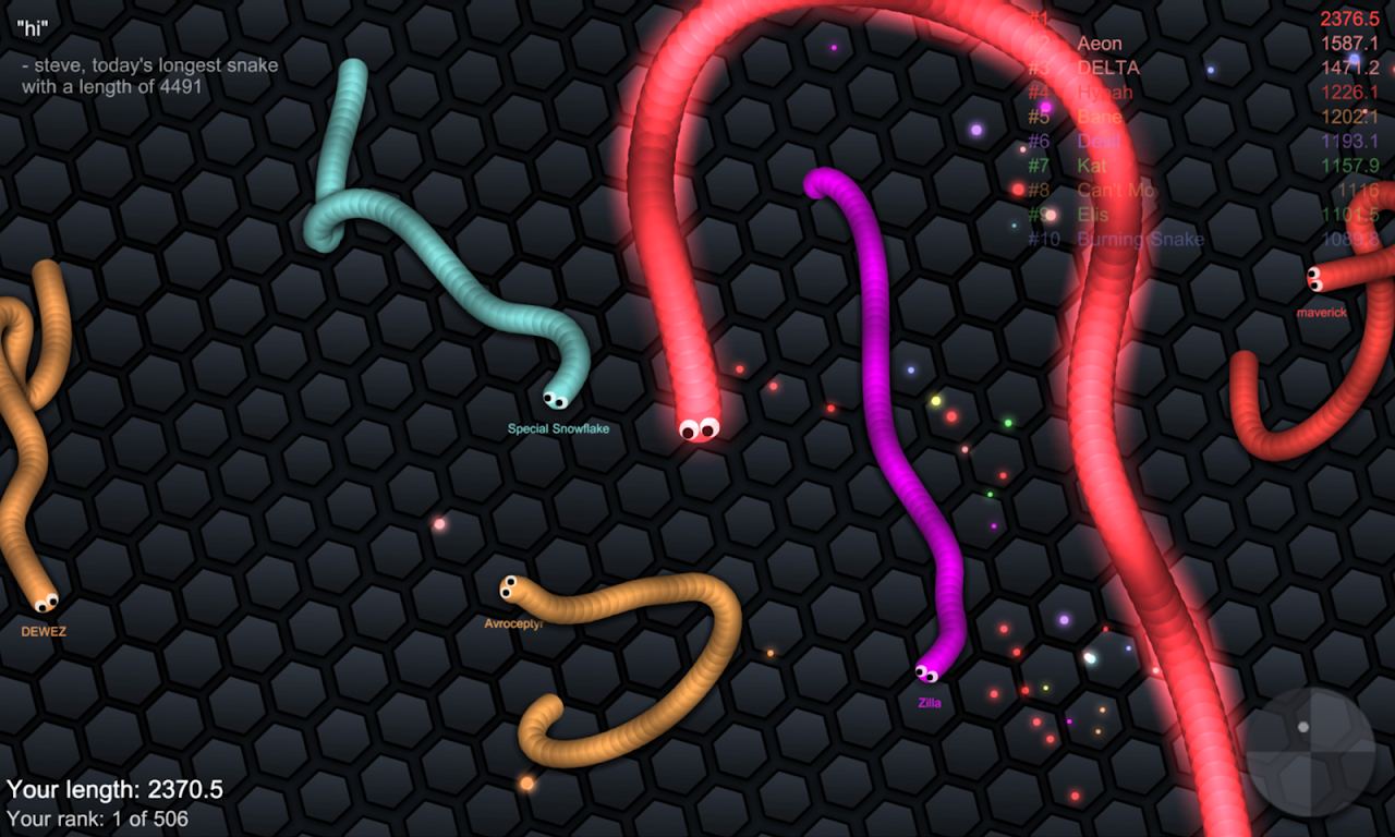 7 juegos estilo Slither.io para Android: gratis y muy adictivos