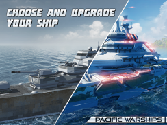 Pacific Warships: ऑनलाइन वारगेम PvP नेवल शूटर screenshot 12