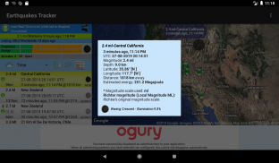 Earthquakes Tracker screenshot 4