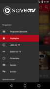 Save.TV für Android screenshot 1