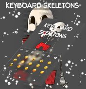 Skeletons Keyboard Theme screenshot 4