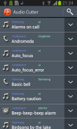 रिंगटोन निर्माता-एमपी 3 कटर screenshot 0
