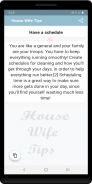 House wife tips screenshot 1
