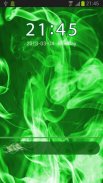 GO Locker Green Smoke Theme screenshot 2