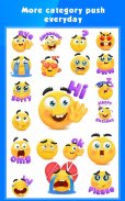 New Emoji 2020 - Wallpaper&GIF&Sticker for FREE screenshot 4