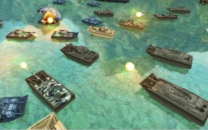 Quân đội chiến đấu Tank Chiến tranh trên nước screenshot 2