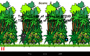 Jungle StickMan Runner NEW screenshot 1