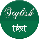 Stylish fonts, text and emojis Icon